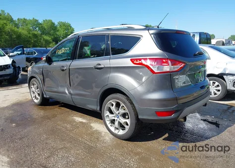 2013 Ford Escape Titanium from USA, damaged, VIN 1FMCU0J95DUB46340